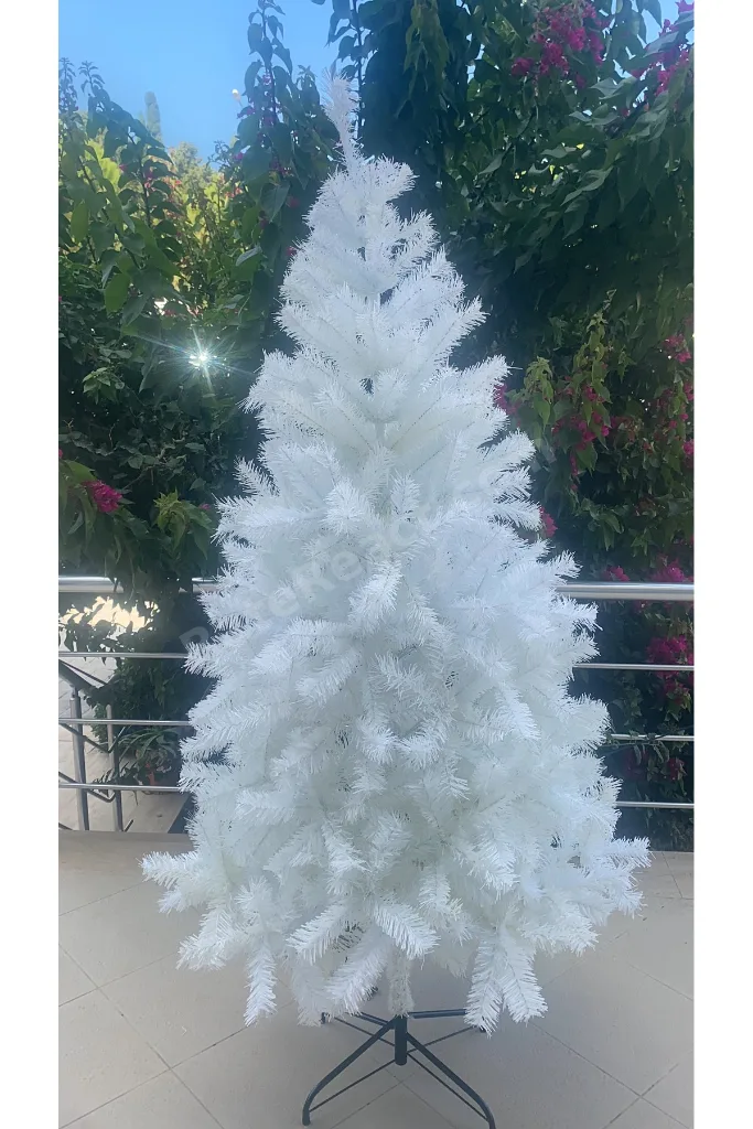 Beyaz Yılbaşı Ağacı180 Cm 600 Gür Dal