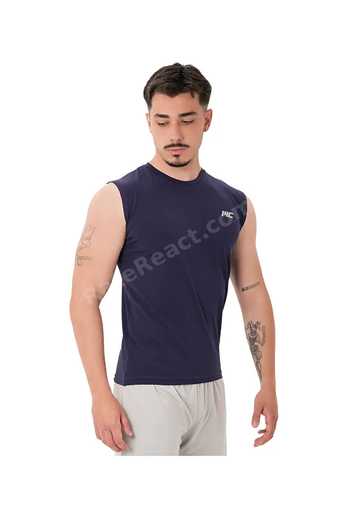 Training Kolsuz T-Shirt İndigo