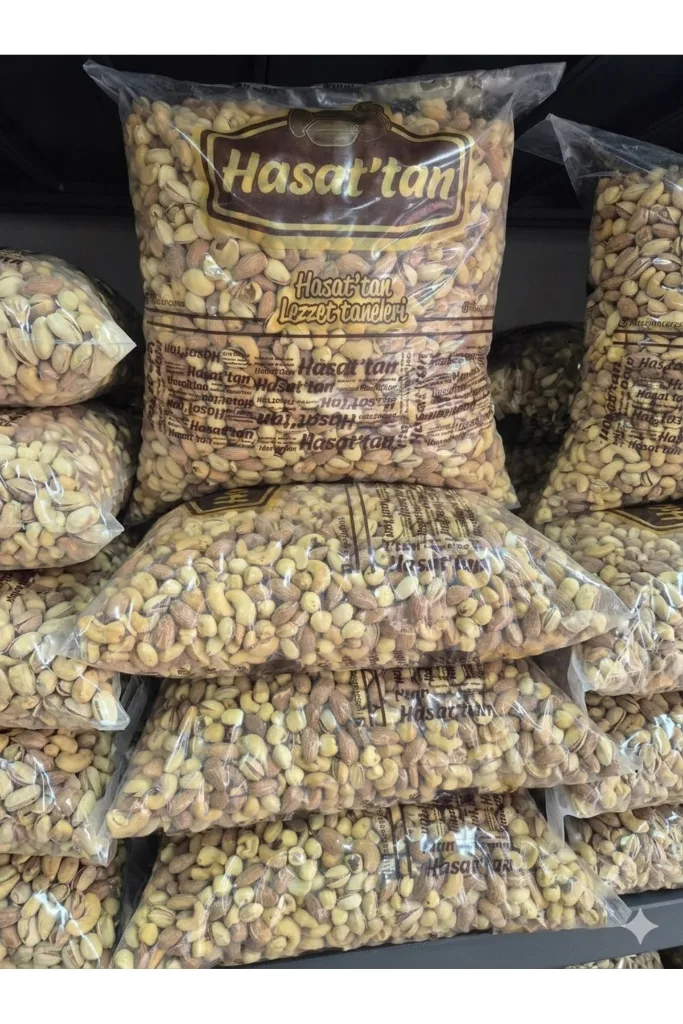 KURUYEMİŞ KARIŞIK LÜKS 4 ÇEŞİT FINDIK ANTEP BADEM KAJU 5 kg