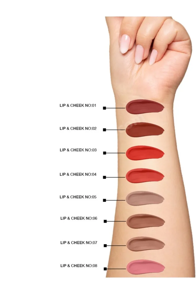 Vegan & Temiz İçerikli Lip & Cheek Tint – 2’si 1 Arada Doğal Renk, Nem ve Işıltı