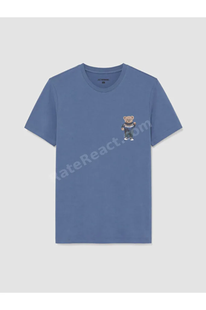 Timeless Clothing & Zamansız Seçimler STANDART Fit Baskılı Erkek Pijama Takım