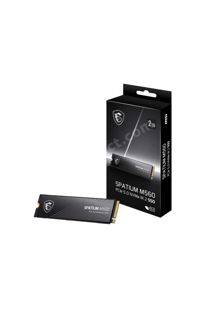 MSI Spatium M560 2 TB 10300/8700MB/s PCIe Gen5.0 NVMe M.2 SSD Disk
