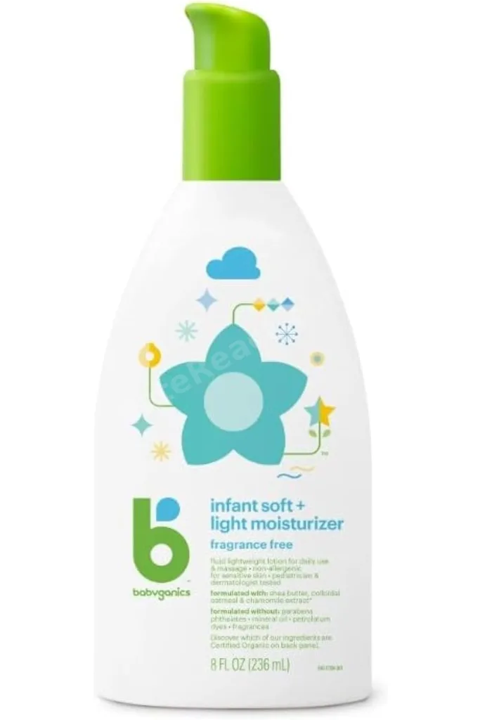 Babyganics Infant Soft Hafif Nemlendirici Kokusuz 236ML 1216538