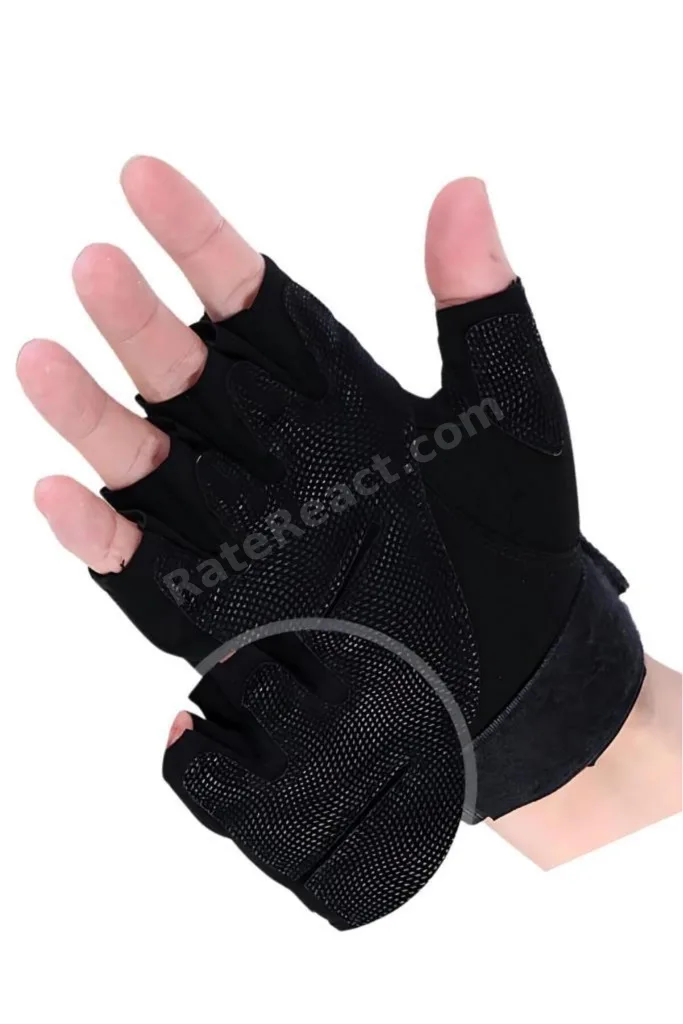 Yarım Parmak Taktik Eldiven Bisiklet Motosiklet Outdoor Eldiven 2XL//SİYAH