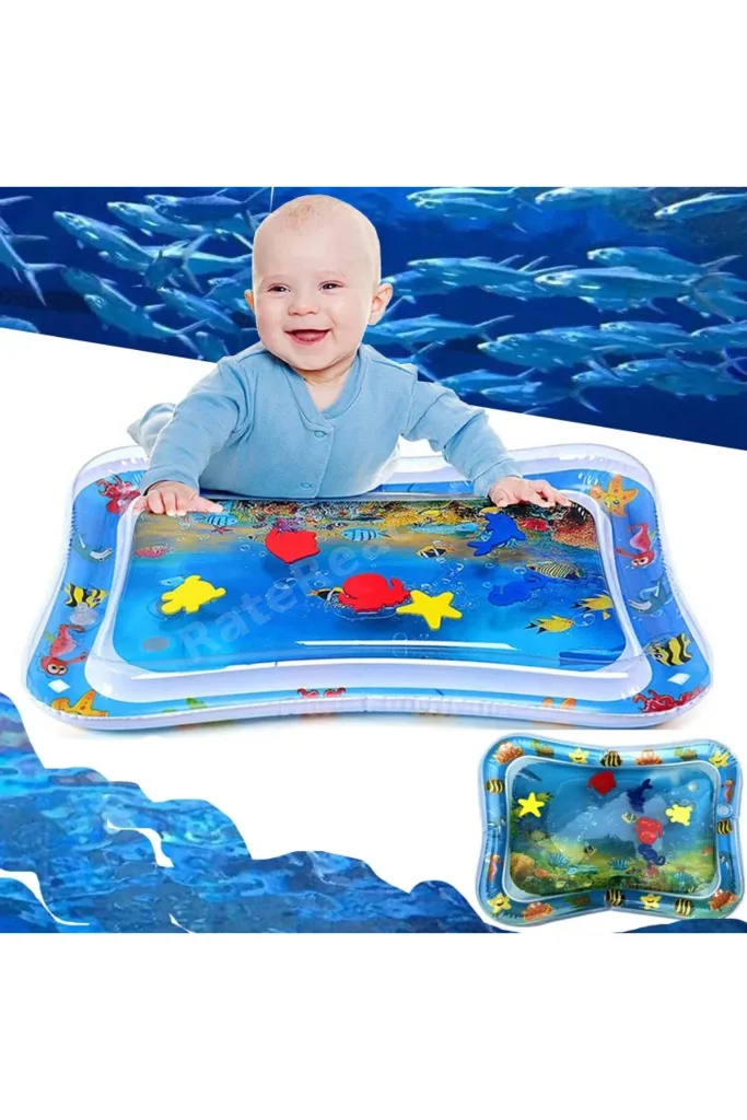 Oyuncak Bebek Su Oyun Matı Sulu Eğlence Aktivite Matı 69x50 cm