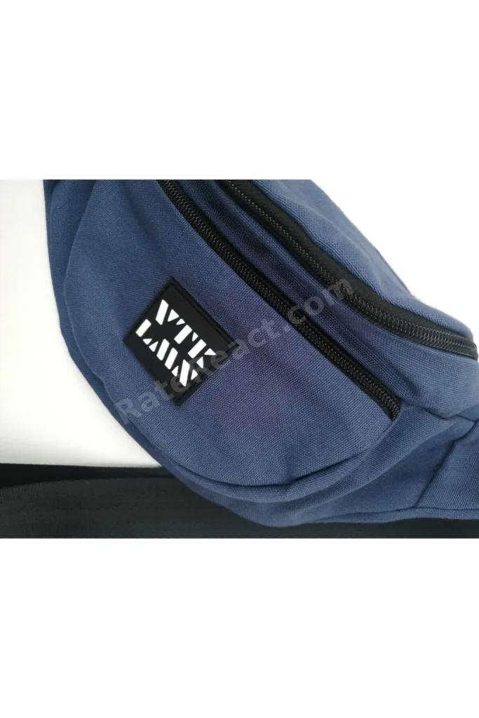 Unisex Lacivert Renkli Omuz Ve Bel Çantası