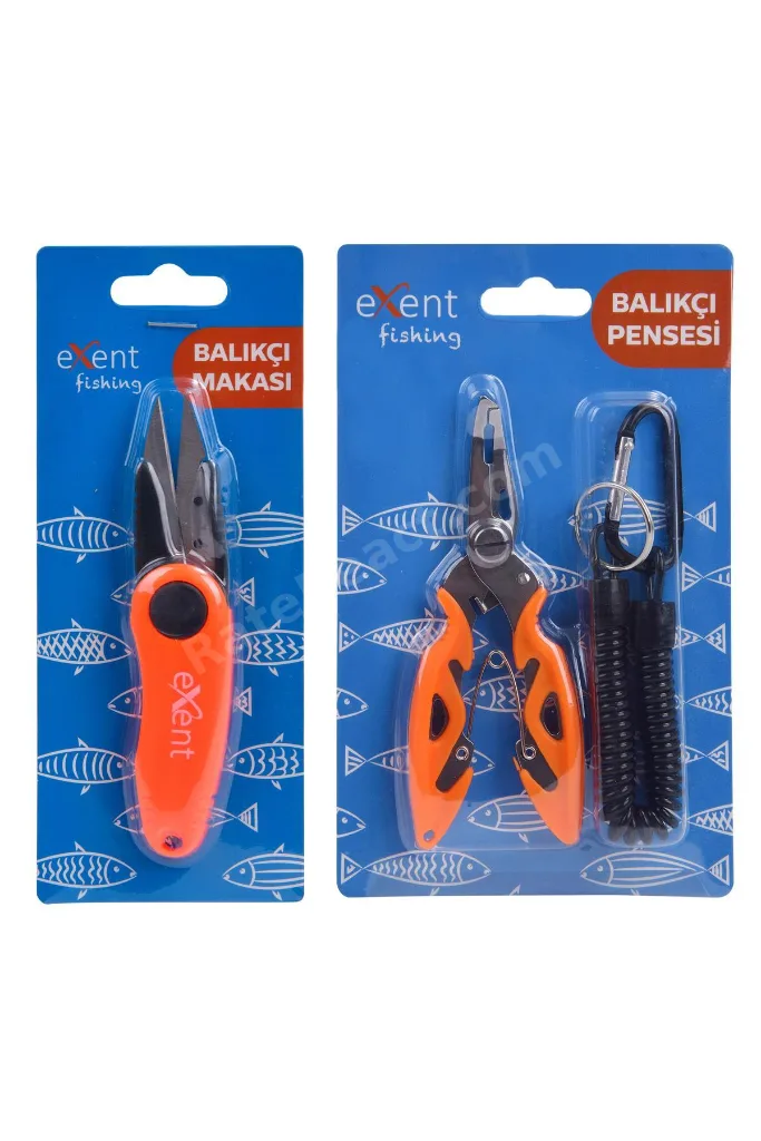 Çelik Uçlu Balıkçı Makası ve Pensesi