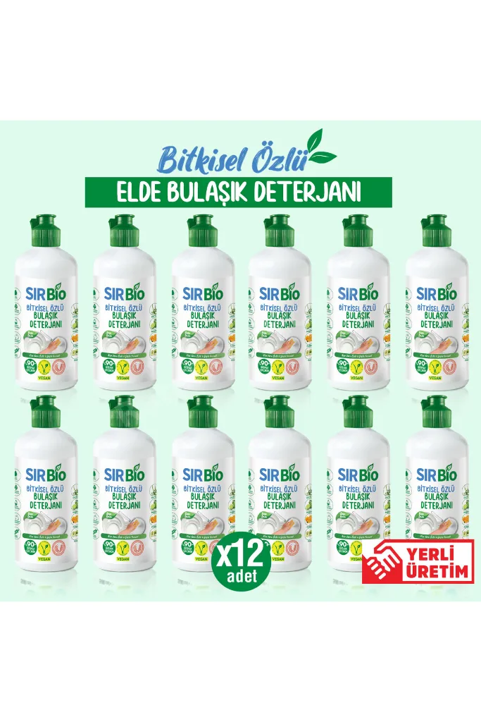 Elde Bulaşık Deterjanı 500 ml 12'li (500 ML X 12 ADET)