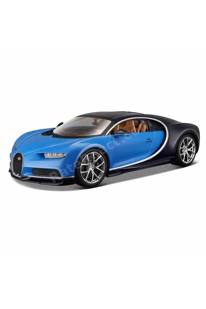 1011040 1:18 Bugatti Chiron Model Mavi Araba -Sunman
