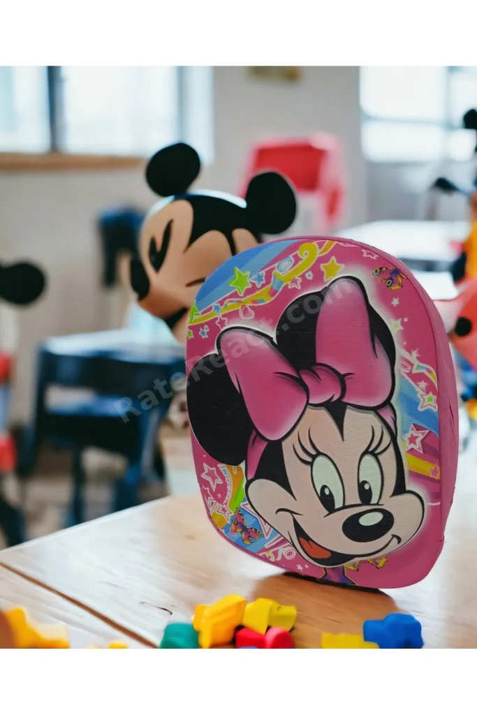 3d Kabartmalı Barbie Anaokulu Kreş Ve Günlük Kullanım Çantası Sırt Çantası 2-6 Yaş