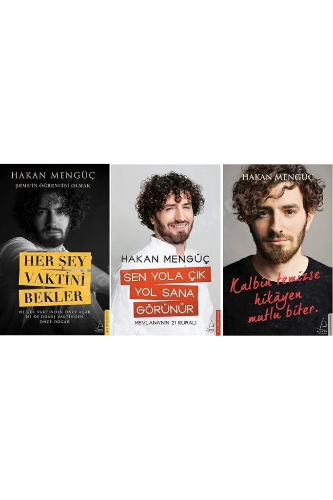 Her Şey Vaktini Bekler + Sen Yola Çık Yol Sana Görünür + Kalbin Temizse Hikayen Mutlu Biter 3 Kitap