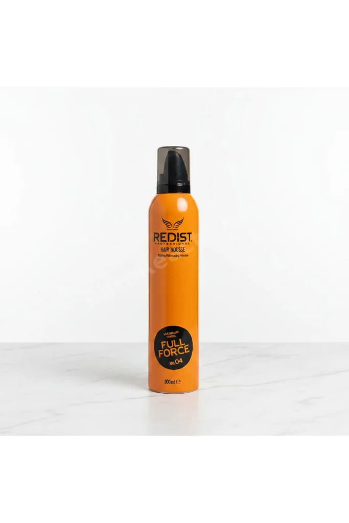 Redist Professional Hair Mousse — Full Force No.04 Maksimum Kontrol Saç Köpüğü 300ml