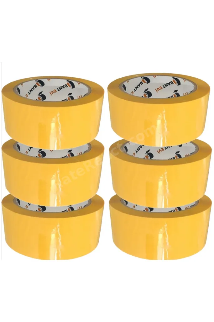 Sarı Koli Bandı (45 Mm 100 Mt 6 Adet)