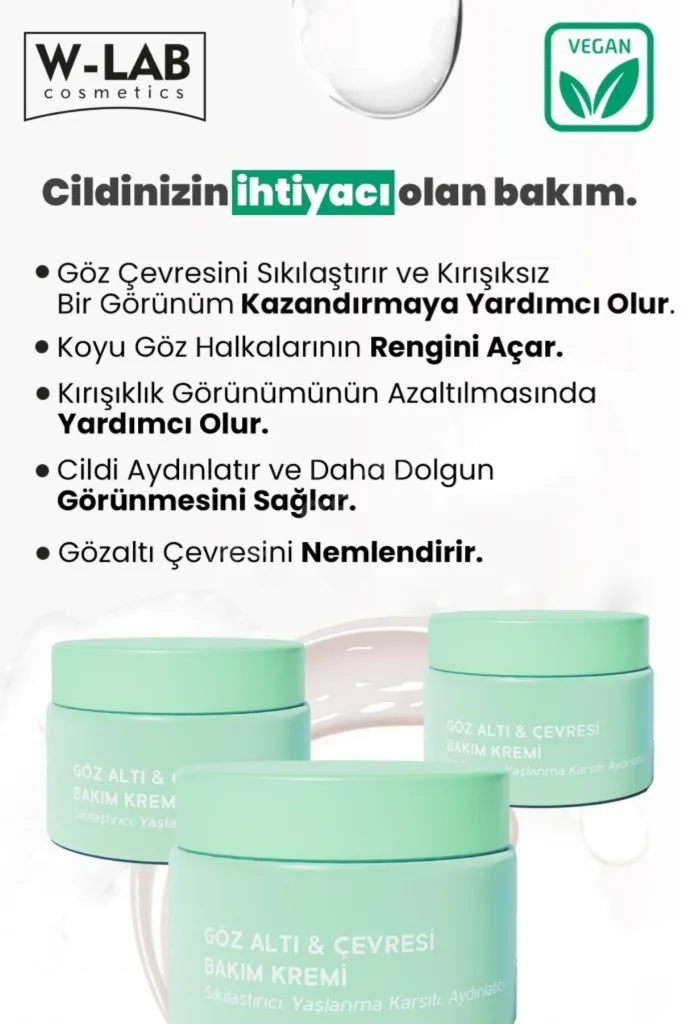 Göz Altı ve Çevresi Bakım Kremi 50 ML