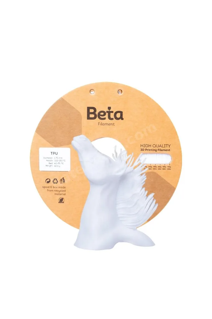 Beta TPU 95A Filament White