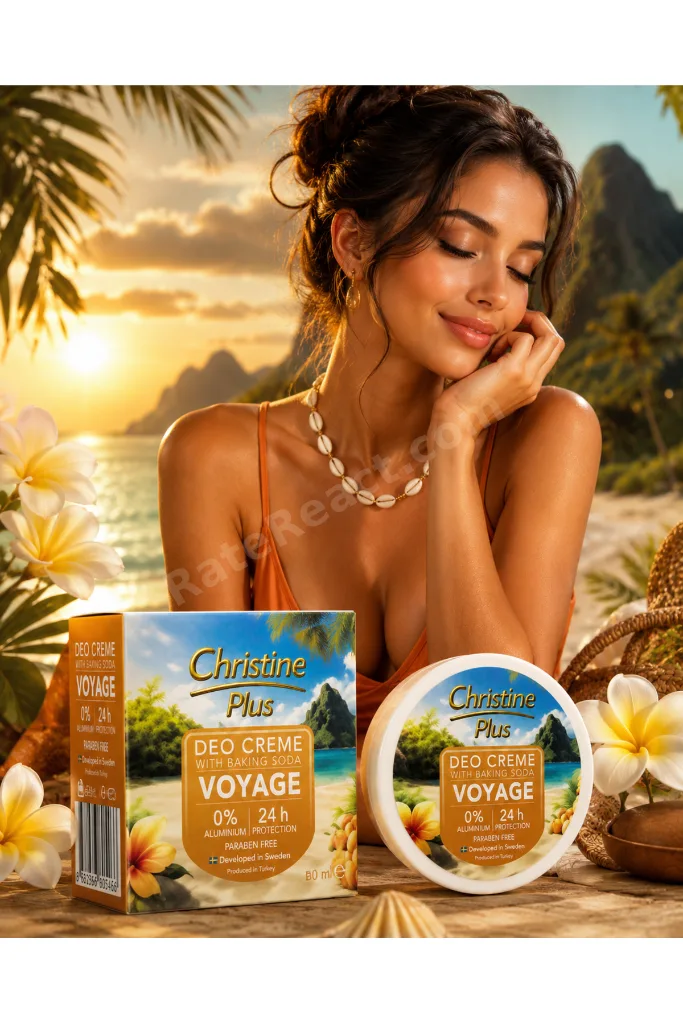 Deo Cream Voyage 80 ml 24 Saat Koruma Alüminyum İçermez