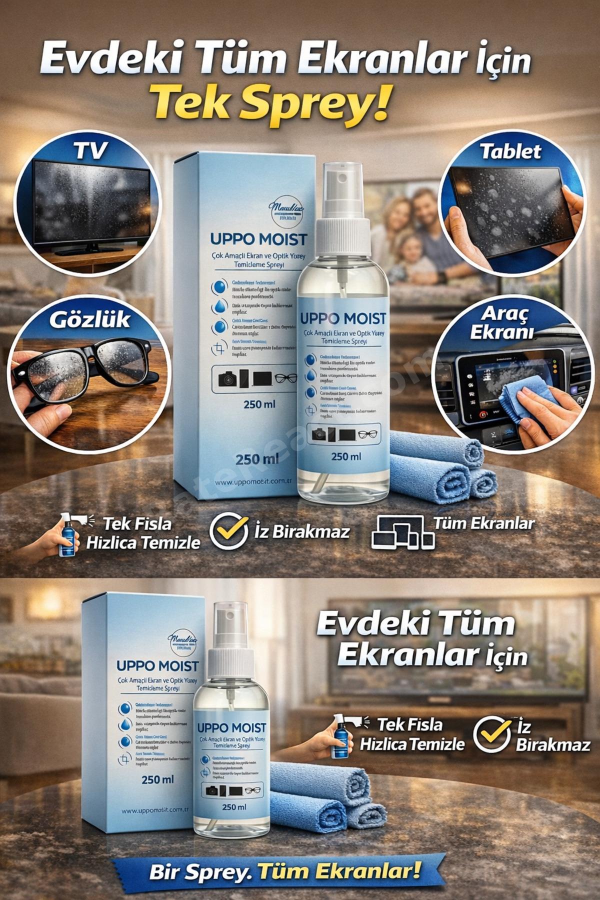 250 ml Dijital araç kopkid ve araç ekranları temizleme spreyi ipek bez hediye