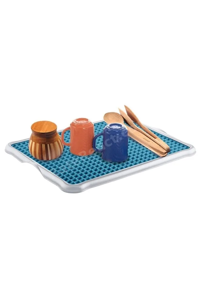 Pratik Labo Tezgah Üstü Bulaşık Kurutmalığı Süzmatik 22x40 cm