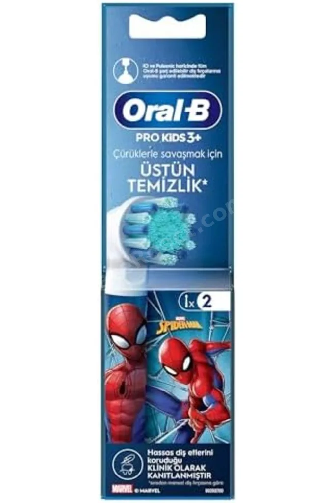 TTKTEKNOLOJİ Oral-B Çocuk Şarjlı/Elektrikli Diş Fırçası D103 + Oral-B Çocuk İçin Şarjlı Diş Fırçası
