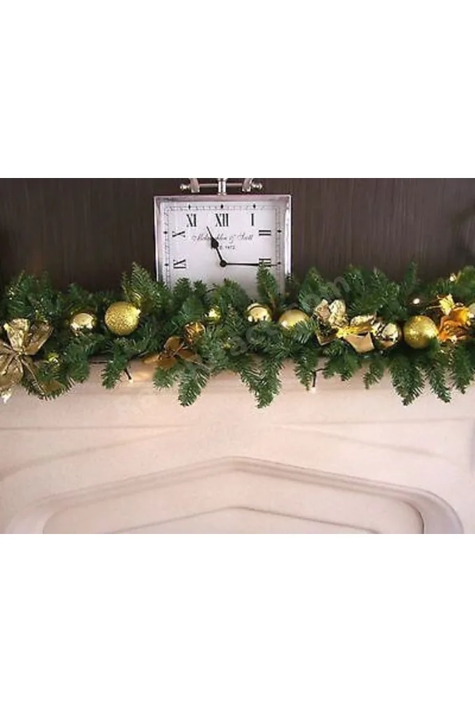 Büyük Boy Yılbaşı Çam Dalı 230 Cm Garland Süslemeleri Dahil Değildir