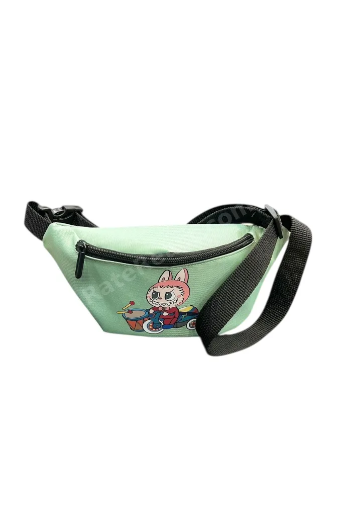 Çocuk Labubu Unisex Ayarlanabilir Bel, Omuz Çantası