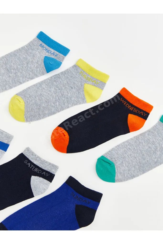Timeless Clothing & Zamansız Seçimler Erkek Çocuk Patik Çorap 7'li