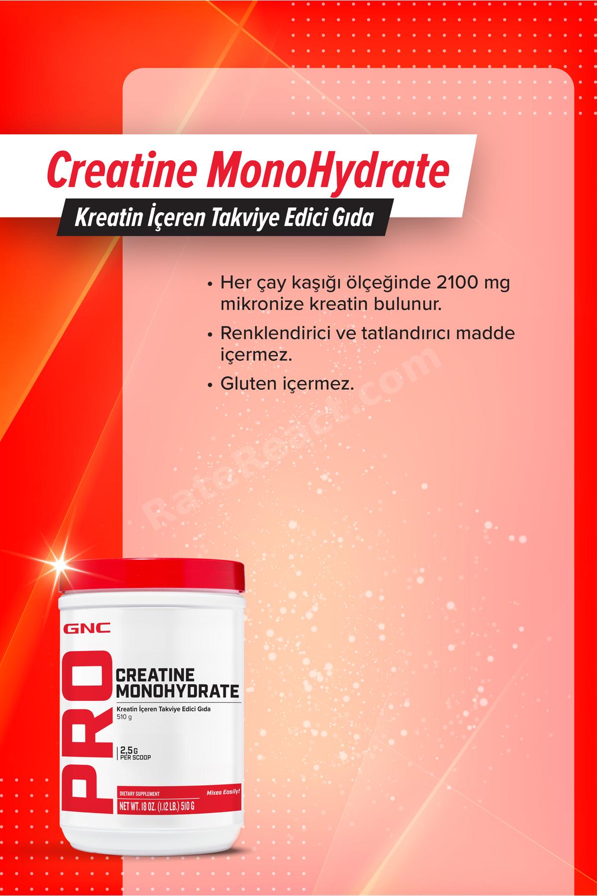 Creatine MonoHydrate – 510 g (100 servis)