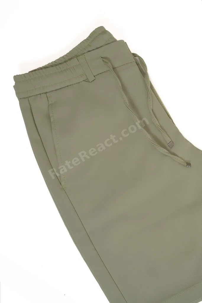 Erkek Yeşil 2025 Jogger Şort