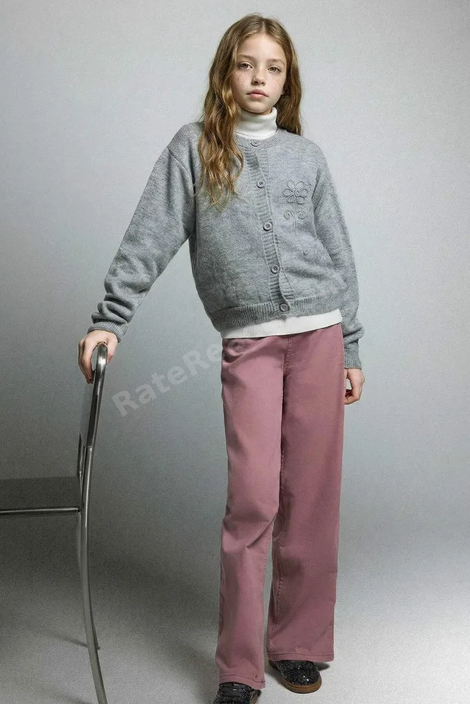 Düğmeli Hırka Kız Çocuk G3827A825WN