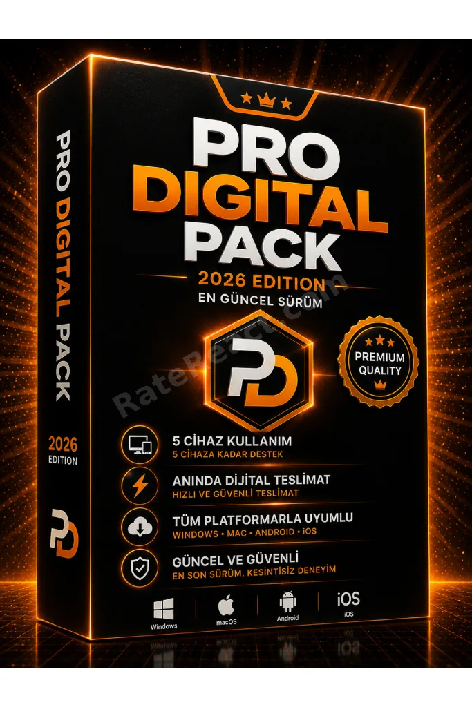 Windows11 Pro Dijital Lisans Anahtarı Key 32&64 Bit Ömür Boyu Fredoss Uyumlu