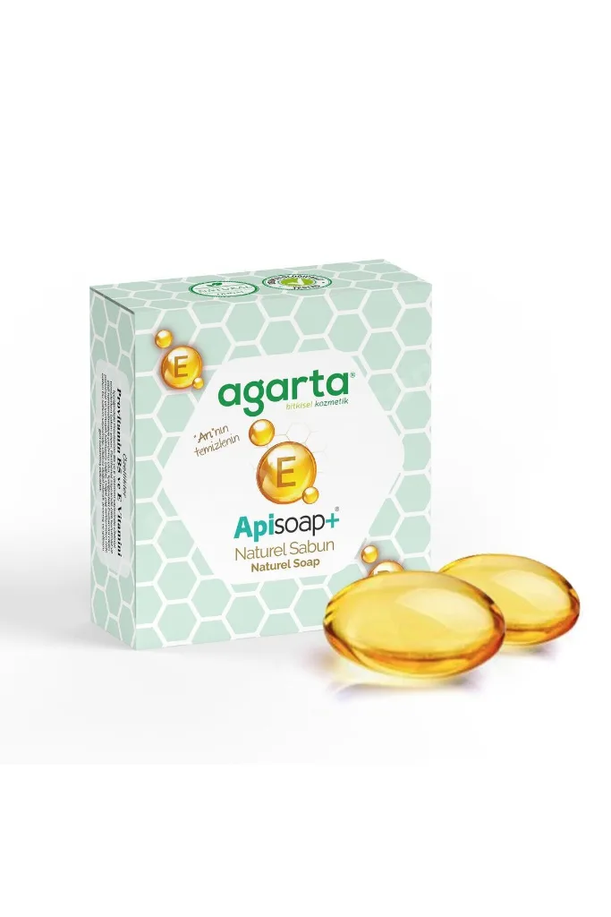 Apisoap Plus Doğal El Yapımı Yüz ve Vücut Sabunu B5 ve E Vitaminli