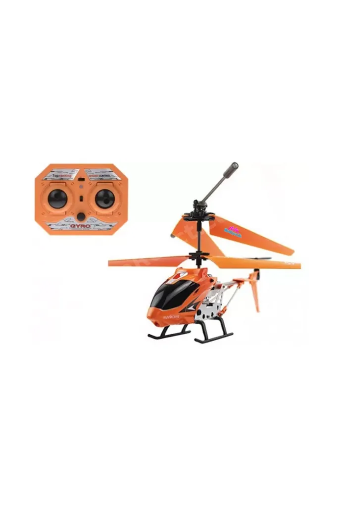 Rc Uzaktan Kumandalı Helikopter 3.5 Kanal Gyro Teknolojili PVC Kutulu Şarjlı 23 Cm