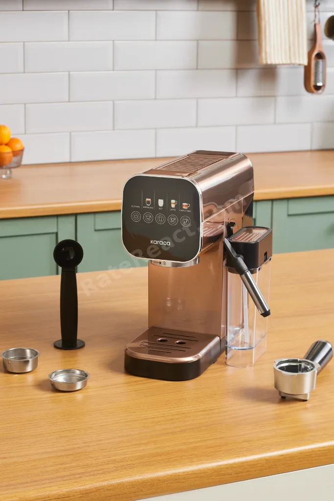 Mycaffee Barista S20 Entegre Süt Hazneli Otomatik Espresso ve Latte Makinesi Amber