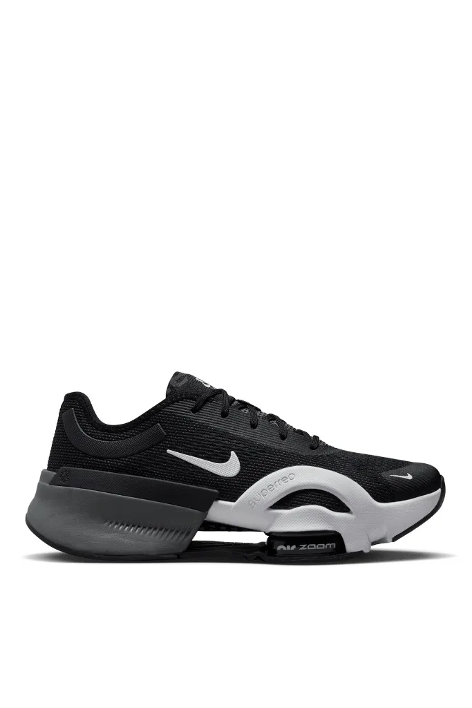 Siyah - Gri - Gümüş Kadın Training Ayakkabısı DO9837-001 W NIKE ZOOM SUPERREP 4 N