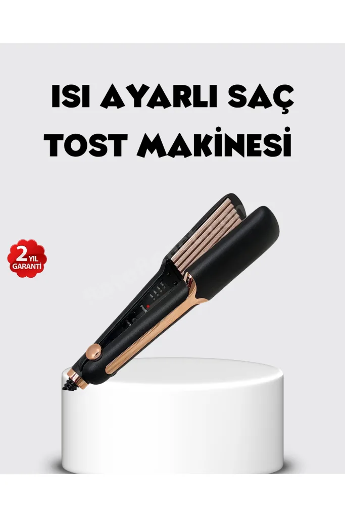 ShopletSell Tost Model Saç Şekillendirici DEMPOWER DP-134 360° Döner Kablolu 1274129