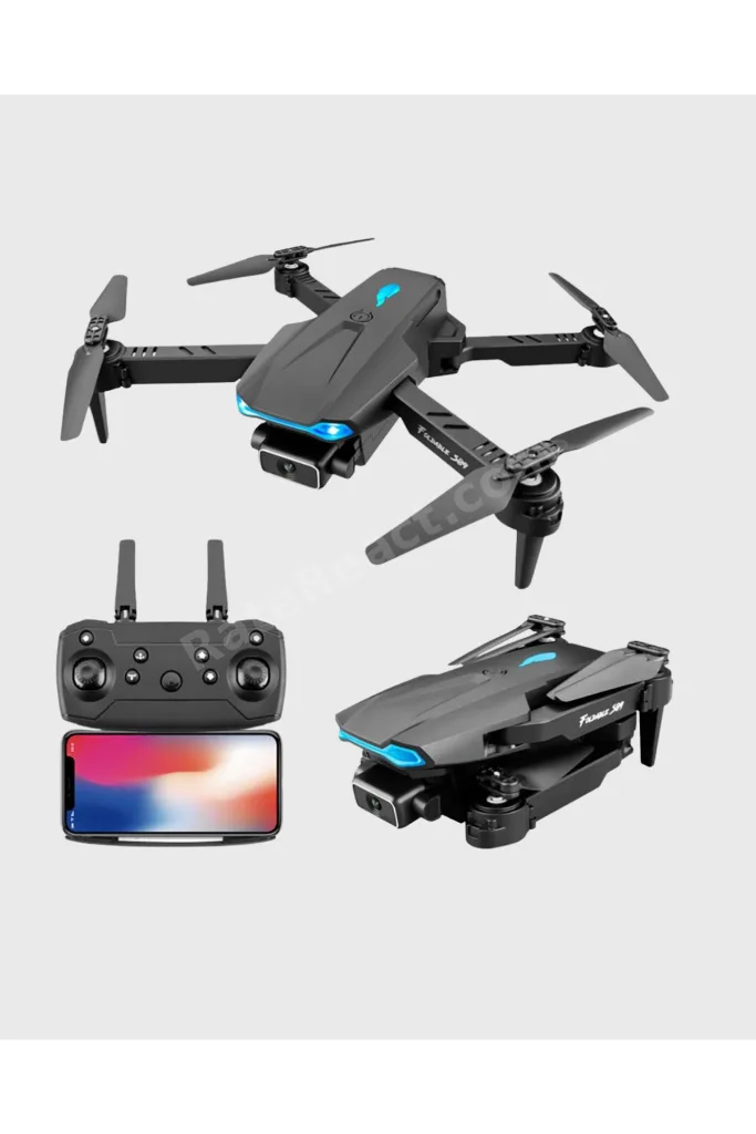 SEMEGLBL Wi-Fi Bağlantılı 4K Drone Katlanabilir ve 360° (231624) Takla Özellikli