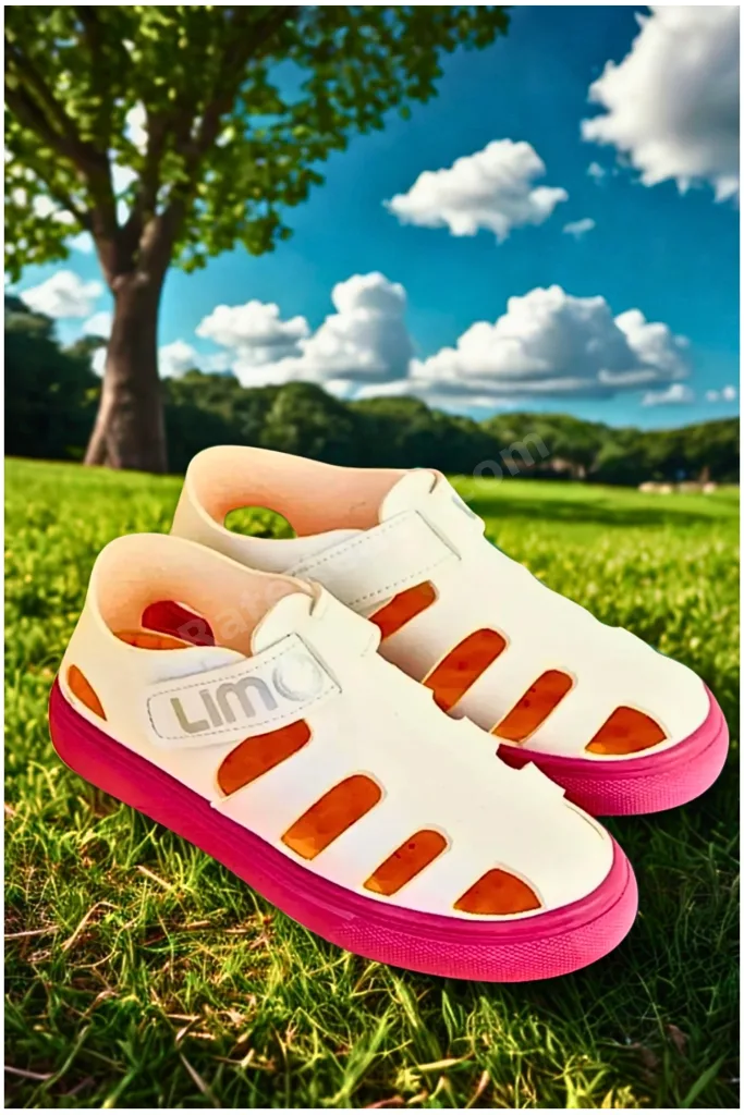 Unisex Cırtlı Esnek Taban Tam Ortapedik Dayanıklı Geniş Kalıp Çocuk Spor Sandalet Terlik