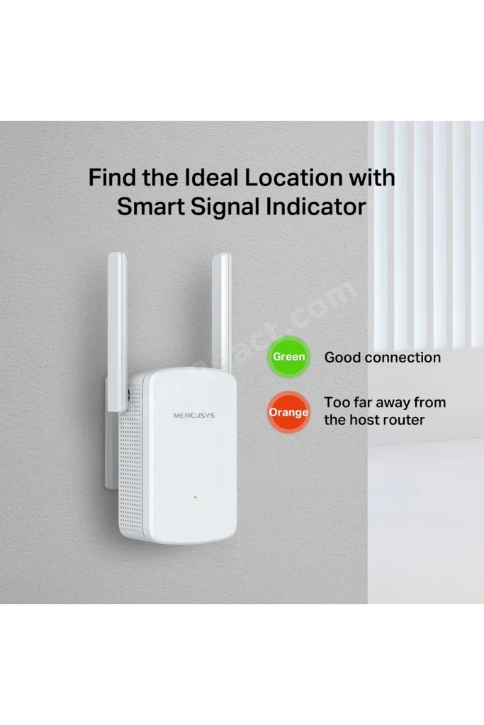 ME12 300 Mbps Wi-Fi Menzil Genişletici 2 Antenli Sinyal Güçlendirici Range Extander