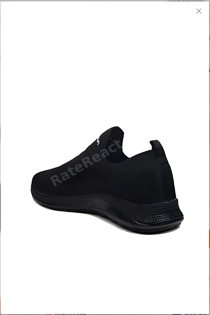 Ferrosa 041 Ortopedik Triko Siyah Rahat Unisex Spor Ayakkabı