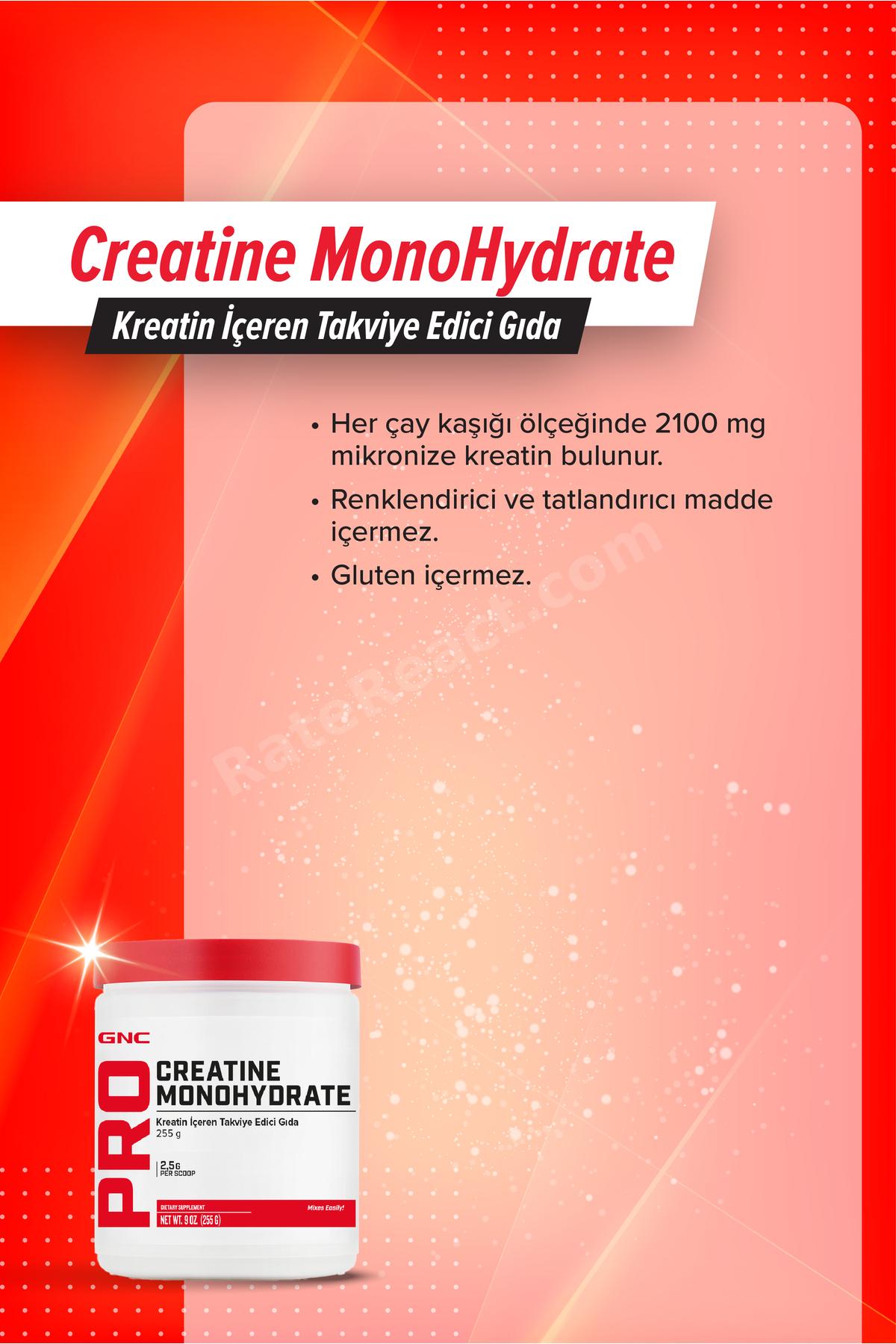 Creatine MonoHydrate – 255 g (50 servis)