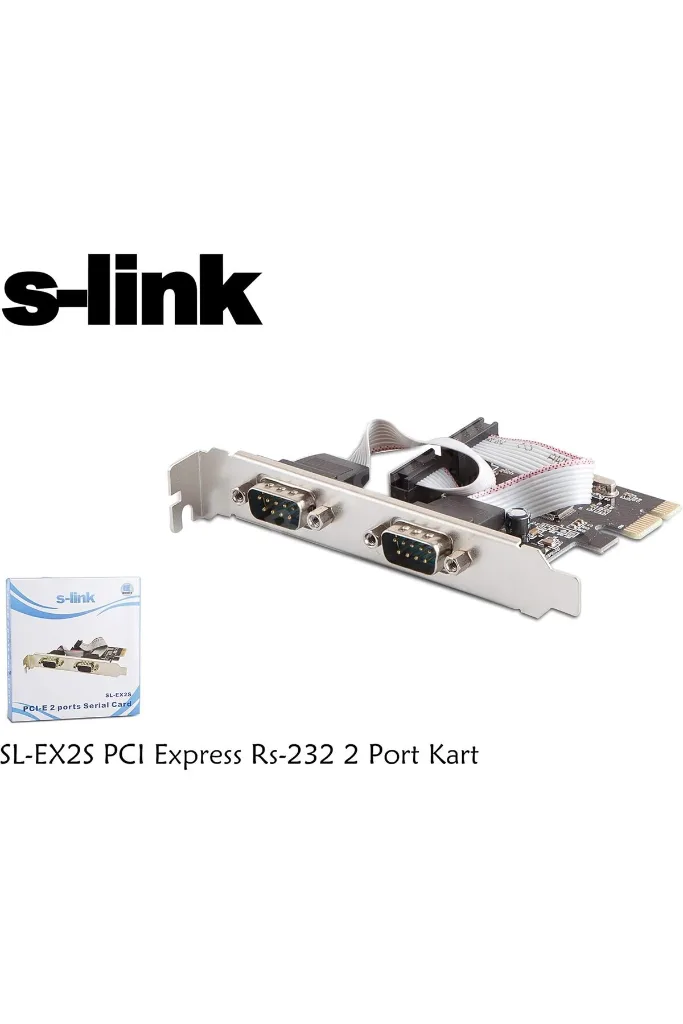 atu shop SL-EX2S PCI Express Rs-232 2 Port Kart 511005