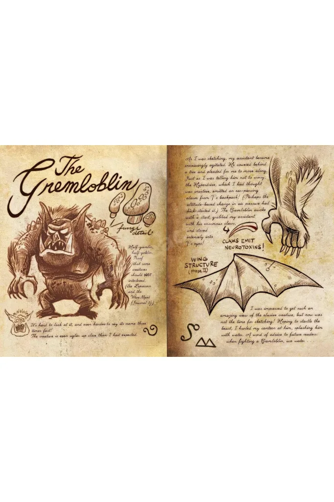 İngilizce Baskı: Gravity Falls: Journal 3 - Alex Hirsch (HARDCOVER) - Ingilizce
