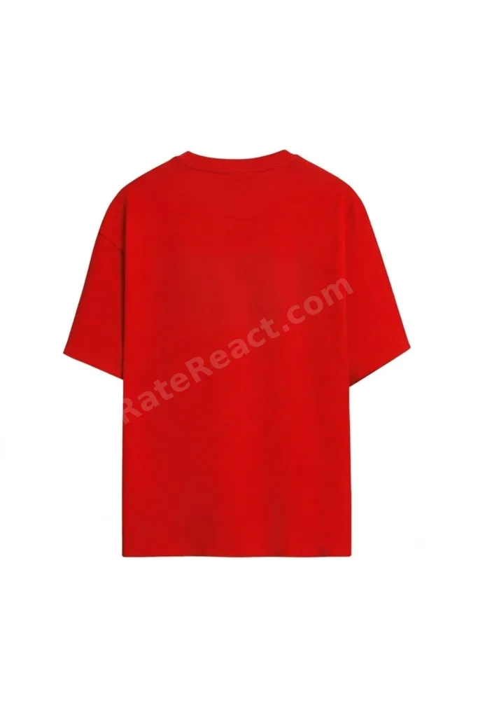 Time Flies Baskılı PREMİUM Bisiklet Yaka %100 Pamuk kısa kollu Oversize Tshirt E-015