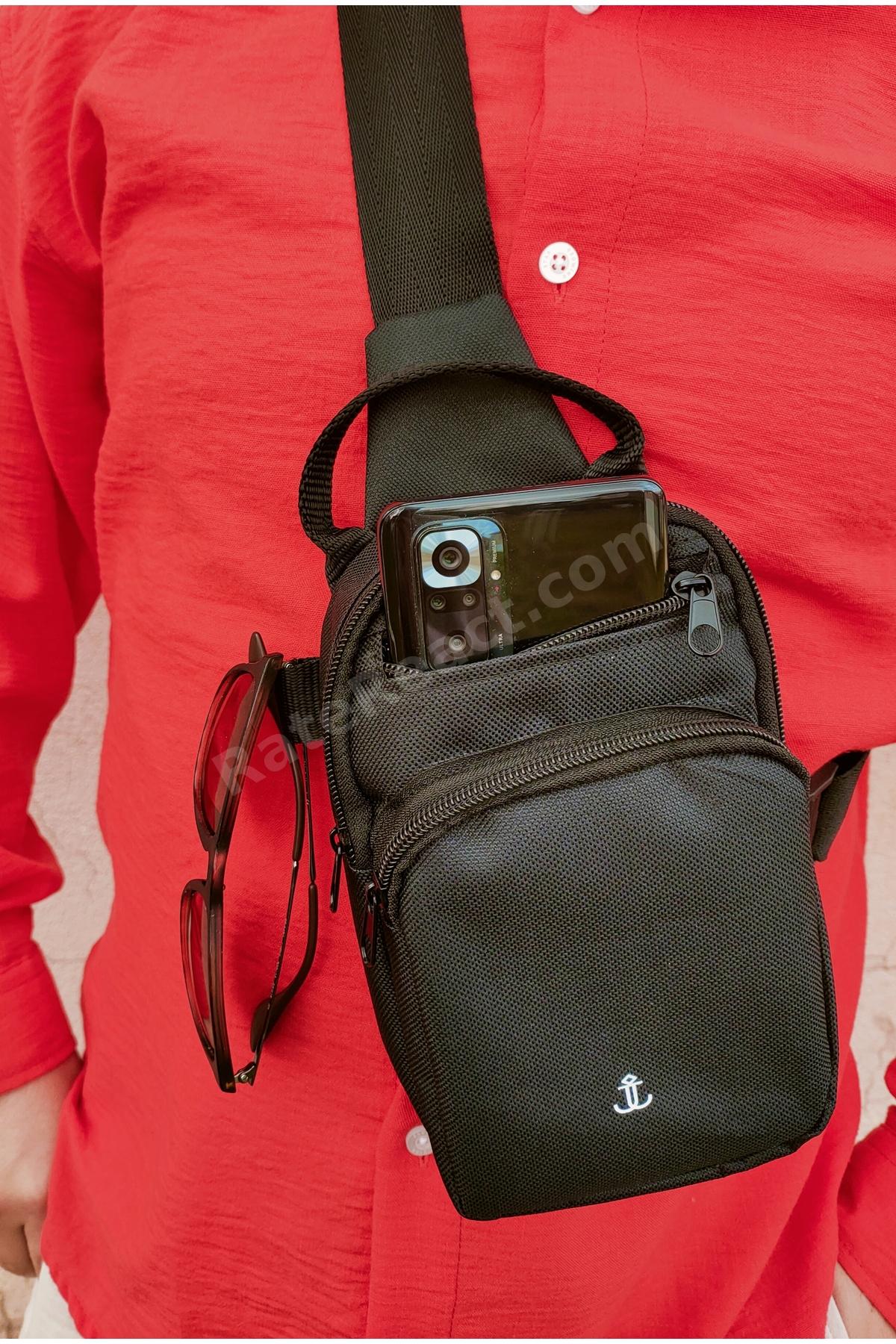 GARANTİLİ Orijinal Unisex Yandan Çapraz Askılı-Omuz-Sırt-Yan Body Bag-Günlük Spor Göğüs Çantası