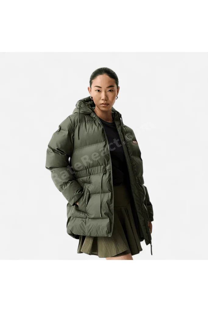 LEMHI SONIC WELDED PU PUFFER JACKET Kadın Haki Şişme Mont HARW0002252-KM