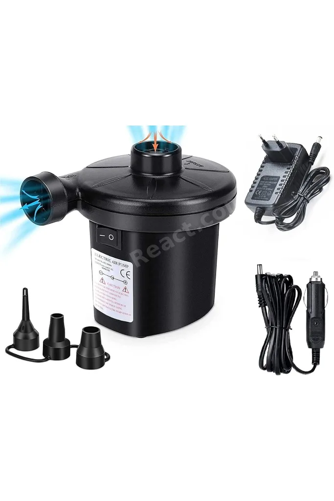 220v Elektrikli Hava Pompası ve vakum Şişme Yatak Bot Simit Şişme Koltuk Deniz Yatağı Pompa Air Pump