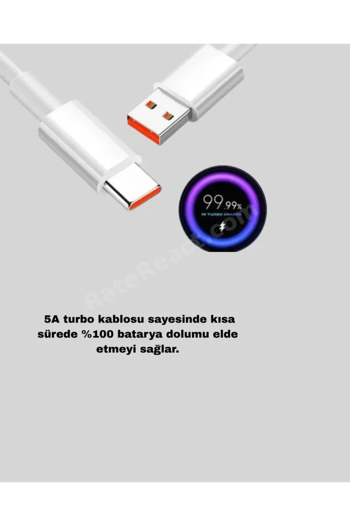 67 Watt Turbo Şarj Cihazı Motorola G30 G50 G60 G82 Uyumlu Yeni Nesil HBTKN-PRK4930