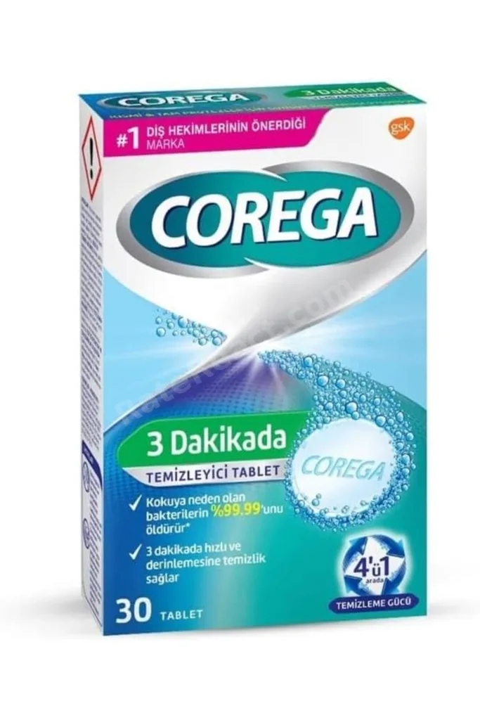 TTKTEKNOLOJİ Corega 3 Dakikada Temizleyici Tablet TTKTEKNOLOJİ 2026 395519