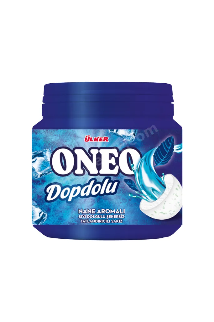 ONEO Dopdolu Sakız - Nane Aromalı - 76 gram - 12 Adet