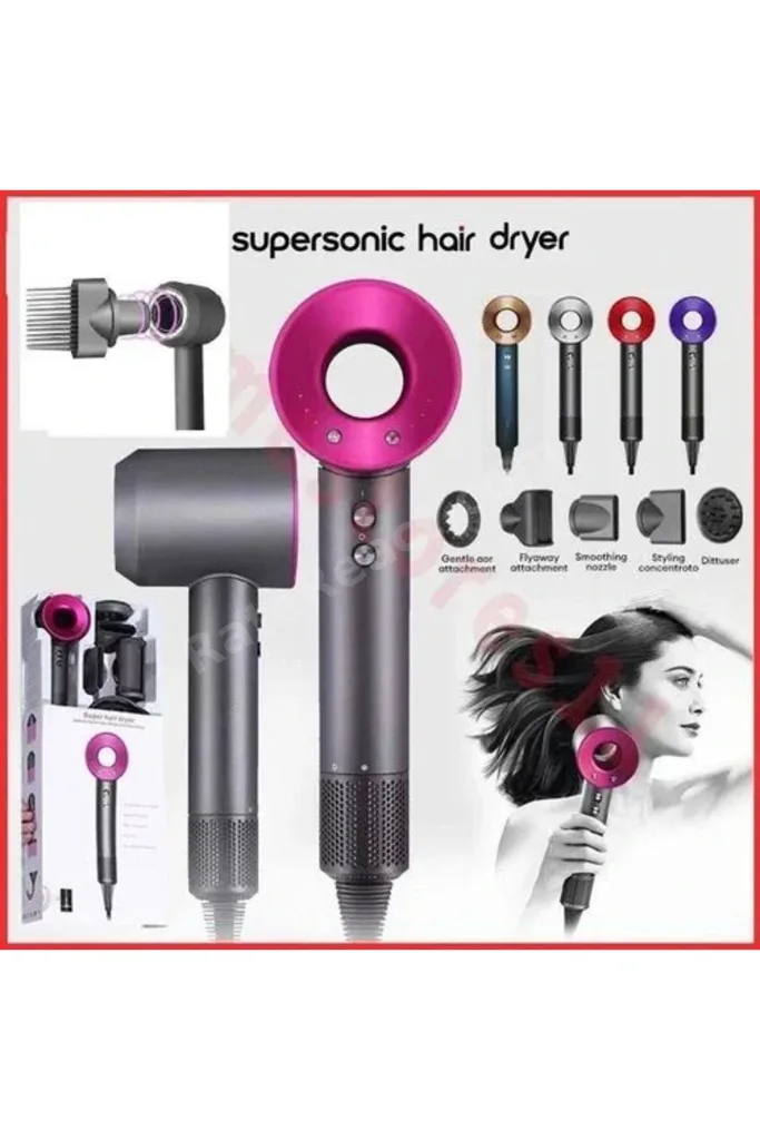 Leafless Hair Dryer 4 In 1 Saç Kurutma Makinası 3 Kademe (4887) NemereHome